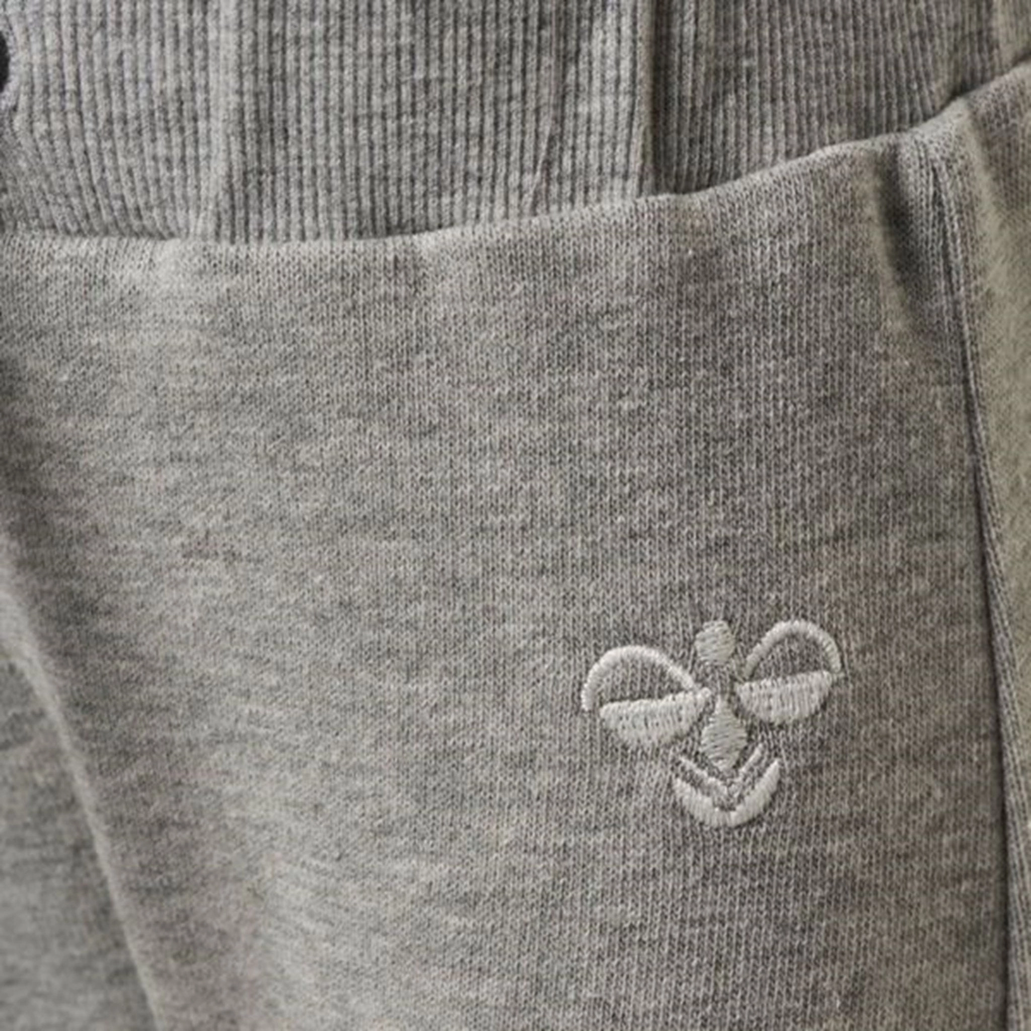 Hummel Santo Crew Suit Grey Melange ping pong