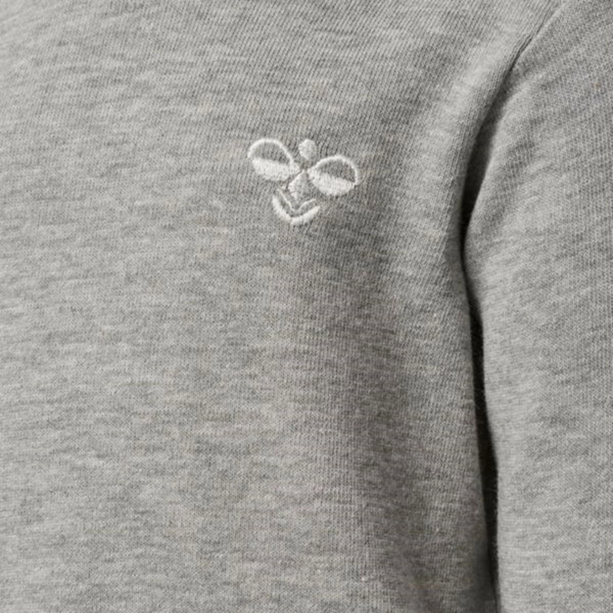 4Way Stretch Fabric Hummel Santo Crew Suit Grey Melange