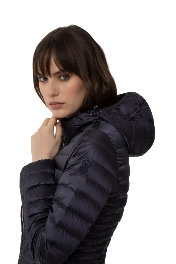 Approve Versatile Outerwear Ciesse Piumini giacca da donna con cappuccio Carrie 205CFWJ00178 blu