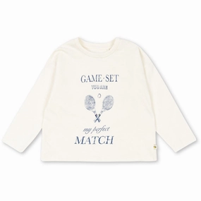 Konges Sl?jd Match Lin Ls Tee GOTS Animal Print