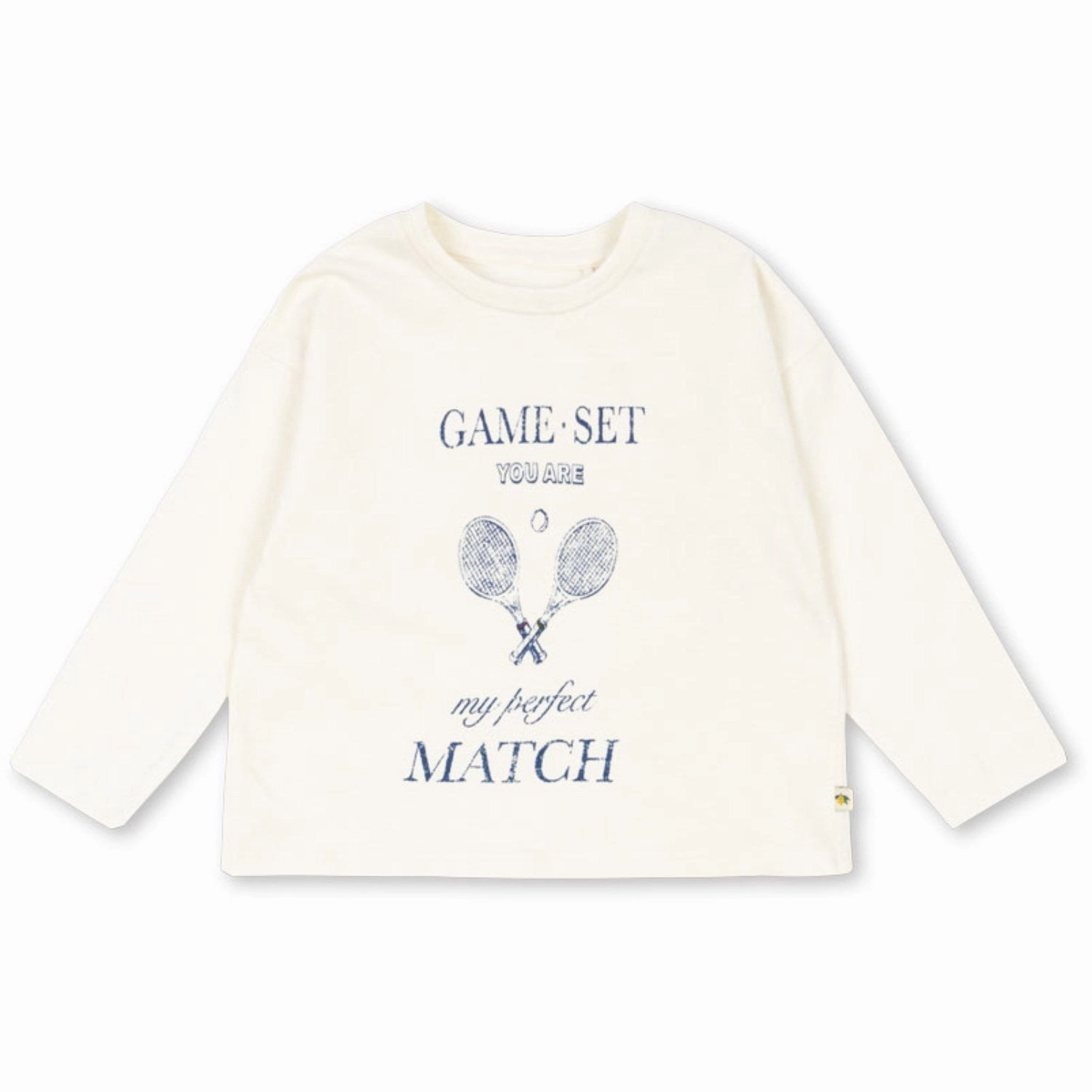 Konges Sl?jd Match Lin Ls Tee GOTS Animal Print