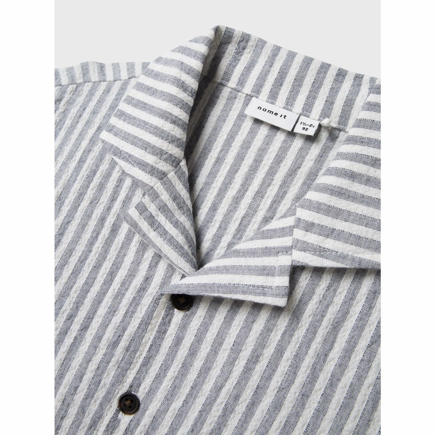 Name It Navy Blazer Fedenis Shirt Abrasion Resistant Edging Flexible Shoulder Panels