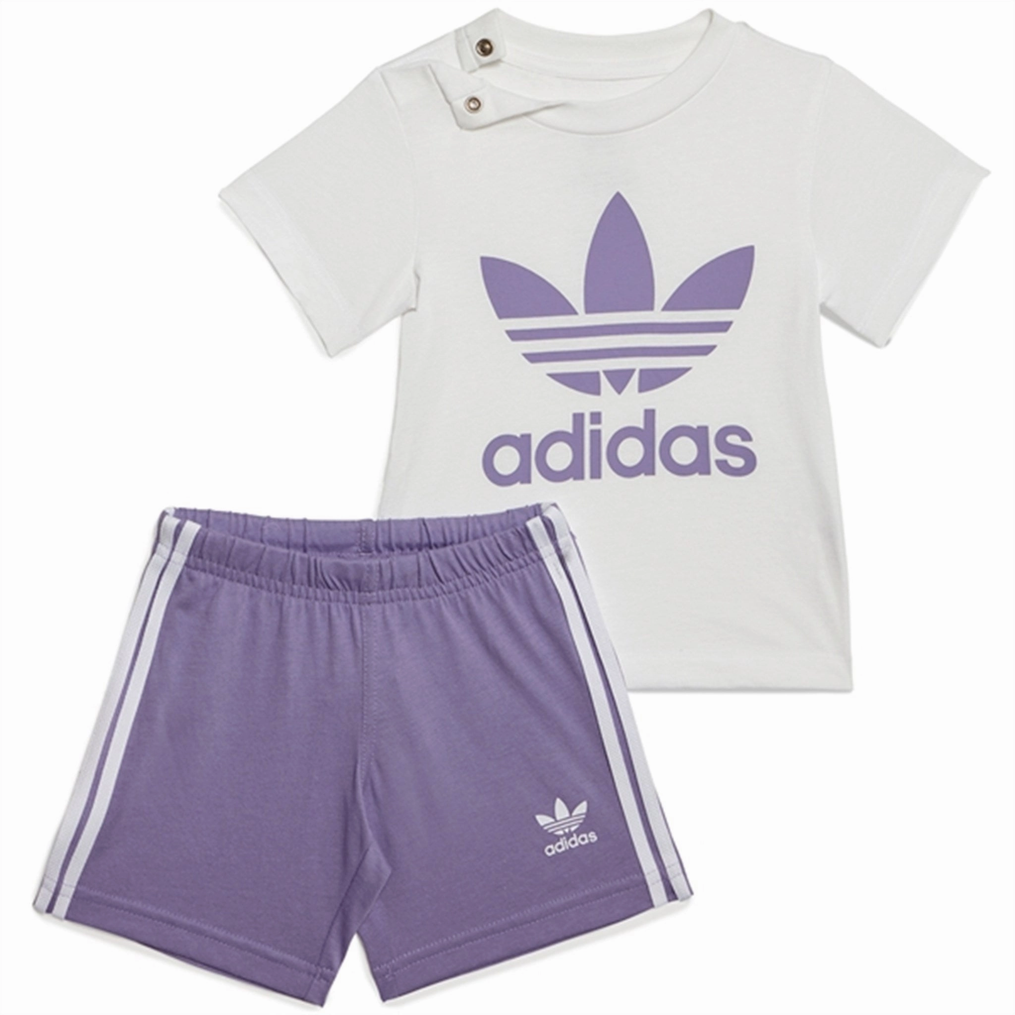 adidas Originals Maglil Shorts Tee Set Sweat Resistant Coating