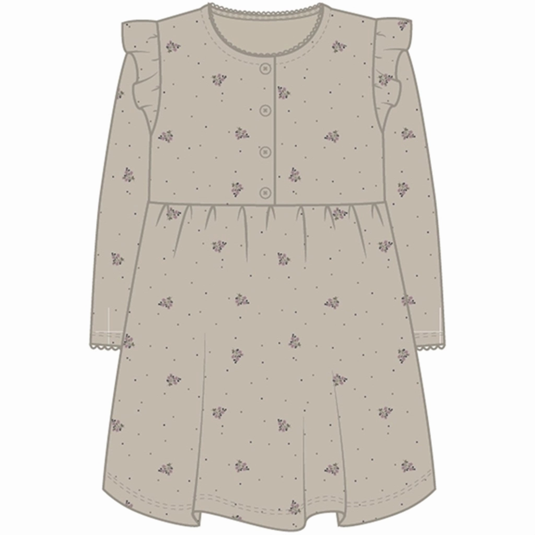 Side Ruching Name it Peyote Belinea Dress