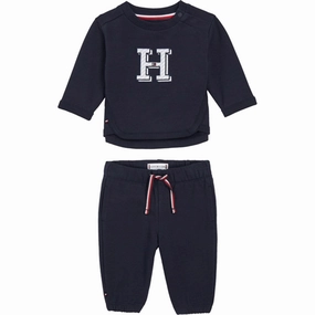 TemperatureRegulating Movement Apparel Tommy Hilfiger Baby Ithaca H Set Desert Sky
