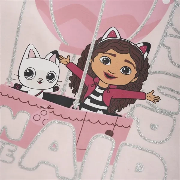 Minymo Pink Dogwood T-shirt Floral Print Fade Resistant Print