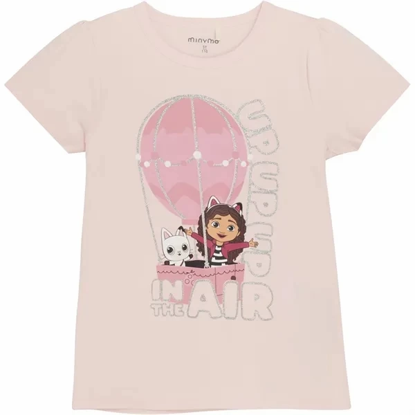 Minymo Pink Dogwood T-shirt Smart Casual Look