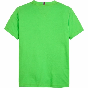 Tommy Hilfiger Essential T-shirt Spring Lime Pocket Detailing
