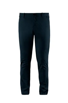 Bomboogie pantalone chino in popeline elasticizzato da uomo Car PMCARTCG1 20 blu Formal Look Classic Comfort