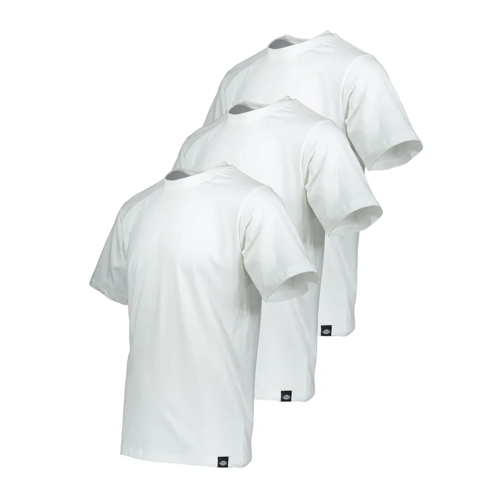 Glossy Look Dickies 3 magliette maniche corte da uomo DK621091WHX1 bianco