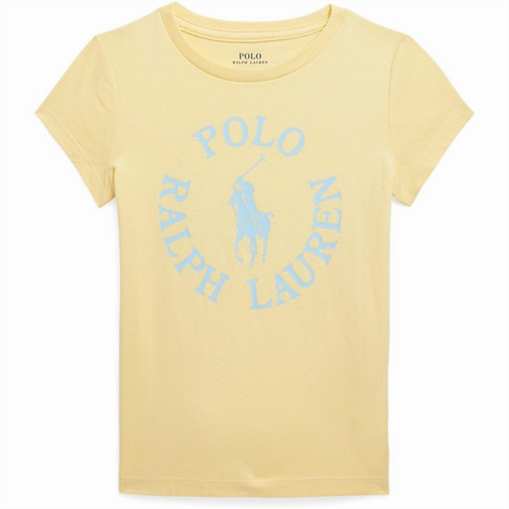 Ralph Lauren Graphic T-Shirt Yellow Eco Certified Textile