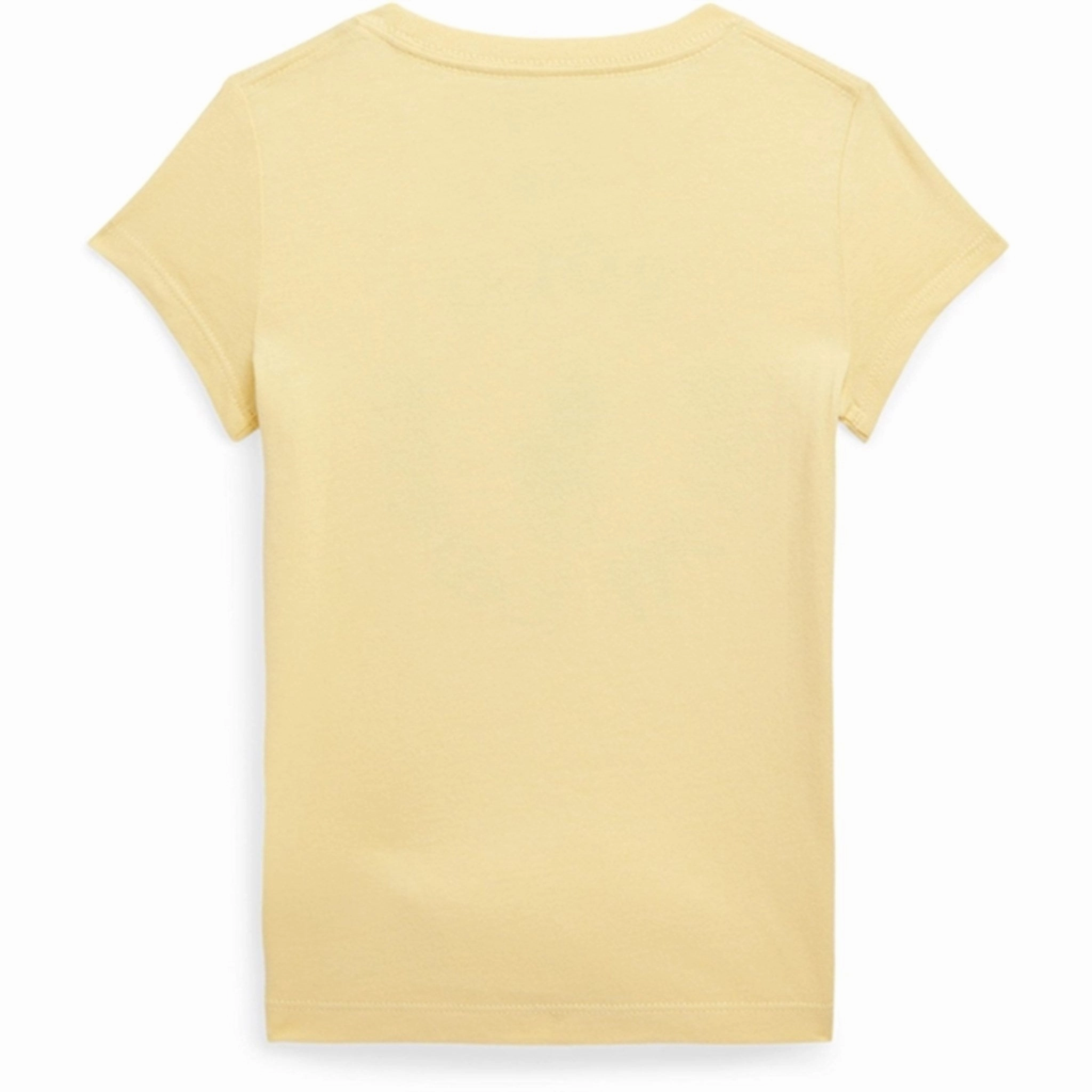 Floral Print Casual Appeal Ralph Lauren Graphic T-Shirt Yellow