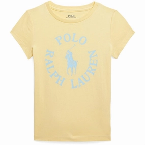 Ralph Lauren Graphic T-Shirt Yellow Light and Cozy