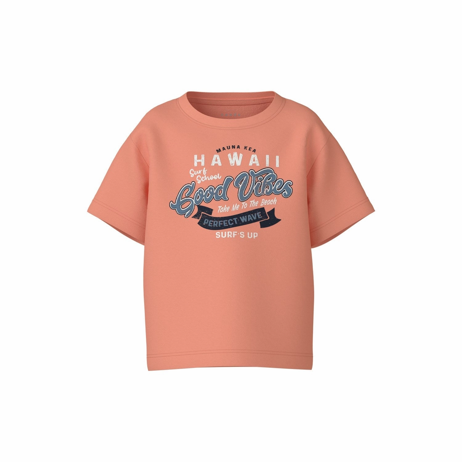 Fashionable Wear Name It Papaya Punch Good Vibes Vagno Loose T-Shirt