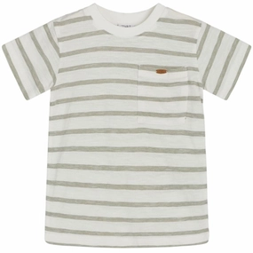 Hust & Claire Mini Arthur T-shirt Seagrass Cross Grain Knit