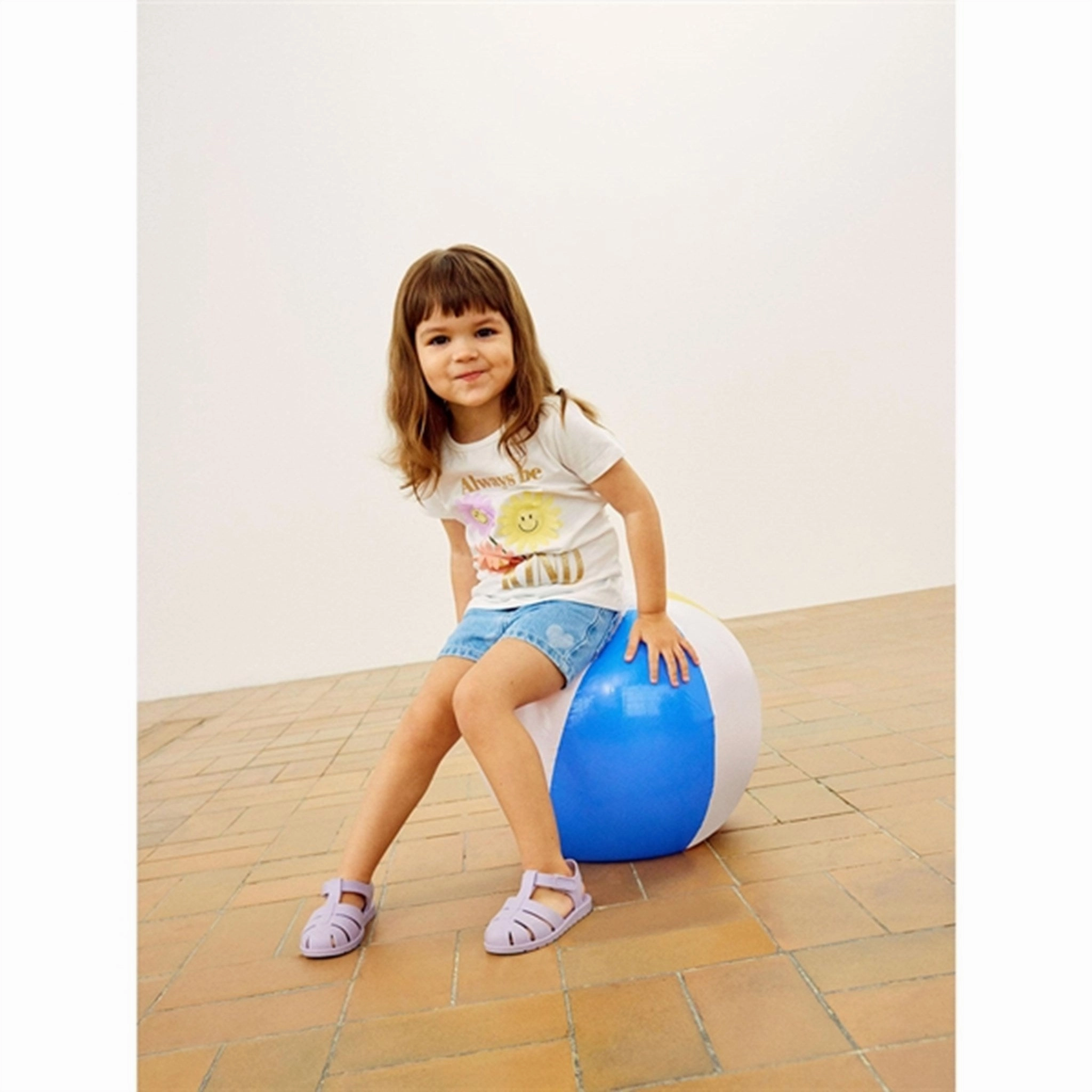 Casual Layers Name it Bright White Farna Happy T-Shirt