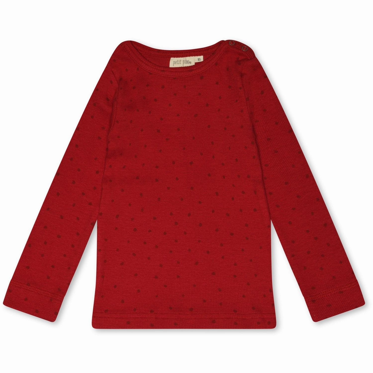 tailored look Unisex Option Petit Piao Chili Pepper Dot Tee L/S Modal