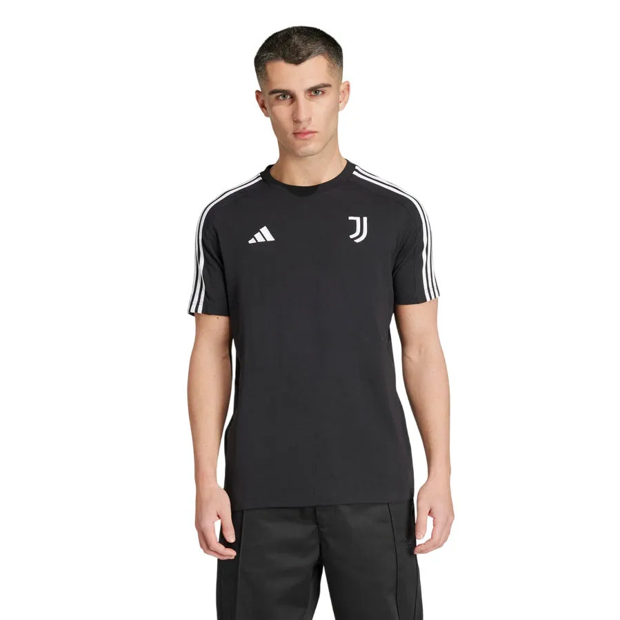 Breathable Design Leisure Wear Adidas Maglia Uomo Juventus DNA Nero IY4120 - T-Shirt Calcio Ufficiale