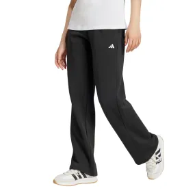 ReflectiveSafetyDetails Flexible Midsole Design Adidas Pantalone donna Essentials Small Logo Feel Cozy Open-Hem JC5921 nero