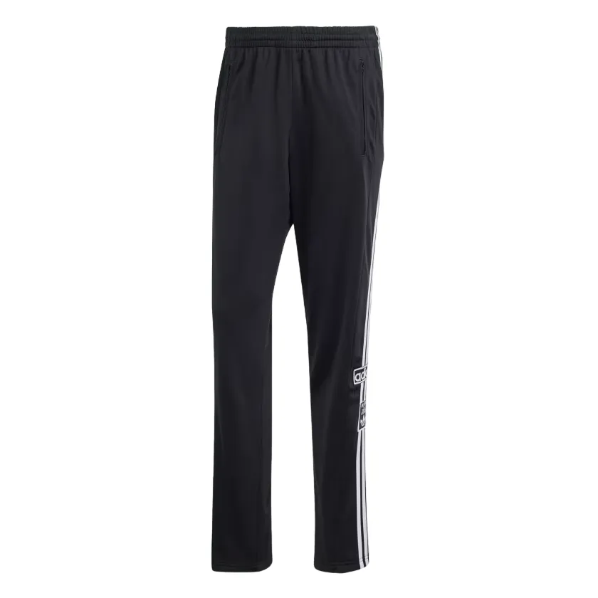 Adidas pantalone sportivo con bottoni Adicolor Adibreak IM8219 nero bianco Layer Ready