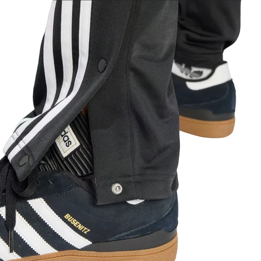 Belt loops HiddenPockets Adidas pantalone sportivo con bottoni Adicolor Adibreak IM8219 nero bianco