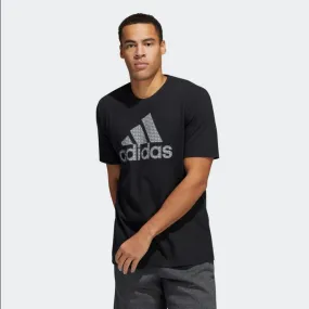Sporty Look Wear Chill Comfort Adidas T-Shirt manica corta da uomo Graphic HE2330 nero
