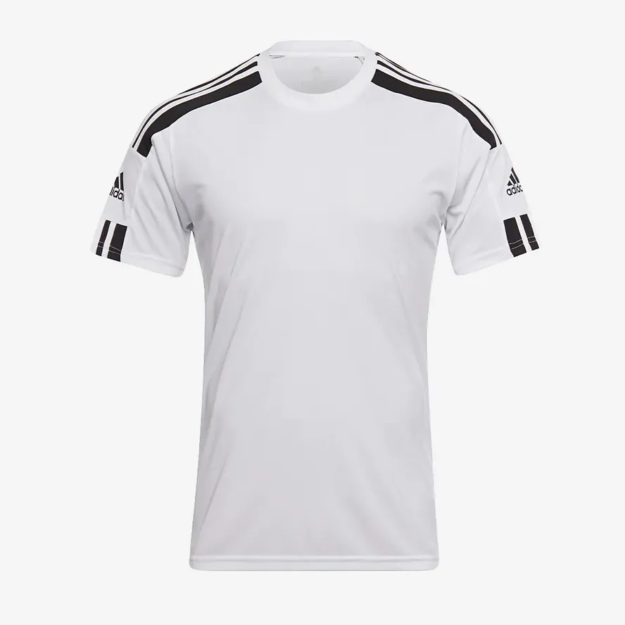 EcoConscious Processing Casual Layers Adidas T-shirt sportiva Squad 21" Tee GN5723 white-black