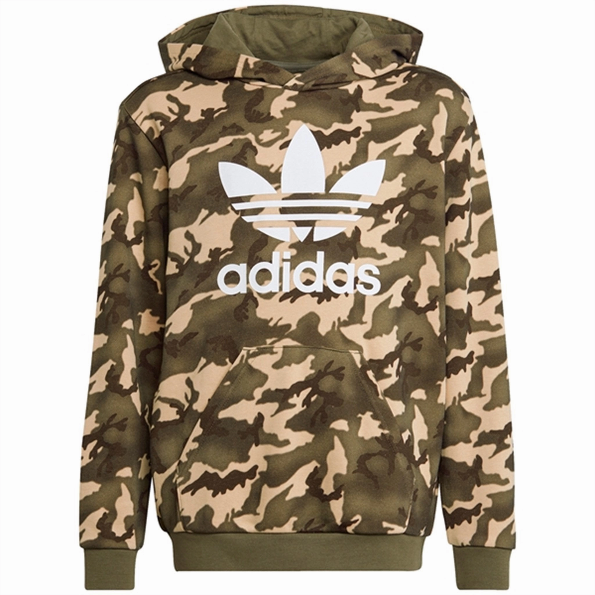 adidas Originals Beige / Multi Color Hoodie Lace trim