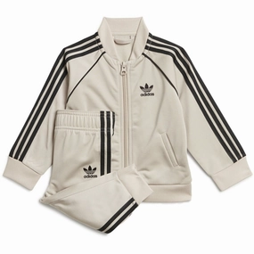 adidas Originals Beige Tracksuit TemperatureRegulating Sport-Ready Gear