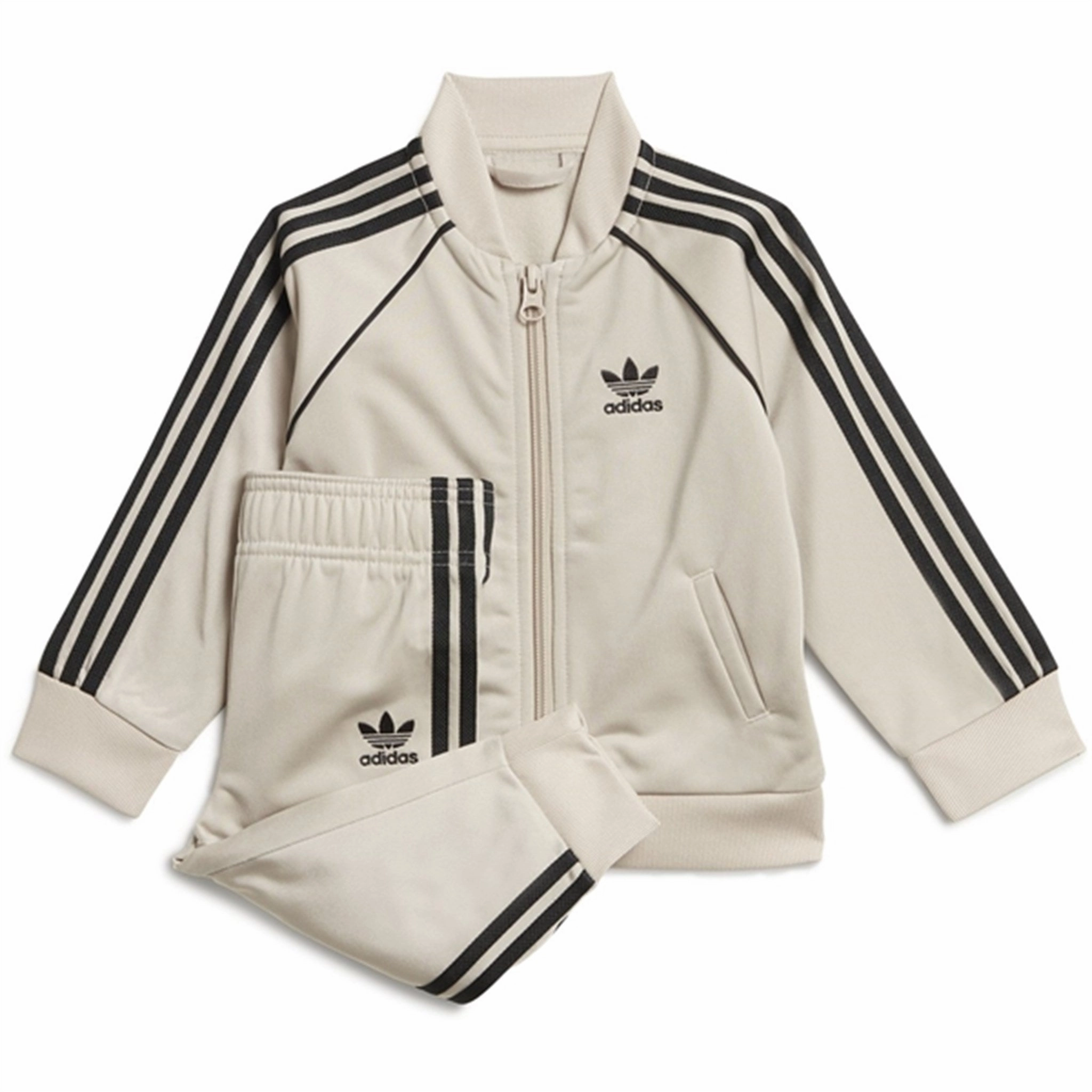 adidas Originals Beige Tracksuit TemperatureRegulating Sport-Ready Gear