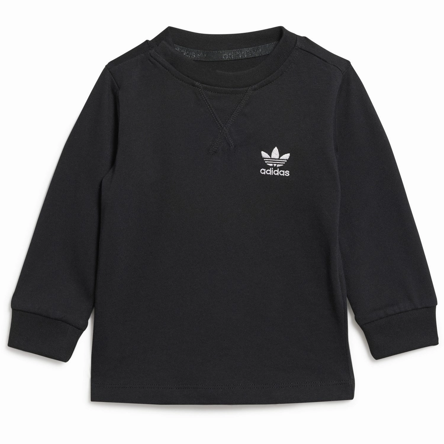 adidas Originals Black Blouse Shimmer Effect