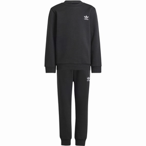 adidas Originals Black Crew Sweat Set hiker AbrasionResistant Elbows