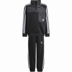 adidas Originals Black Crew Sweat Set football field