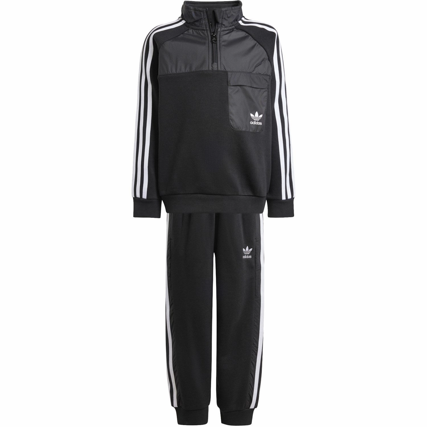 adidas Originals Black Crew Sweat Set football field