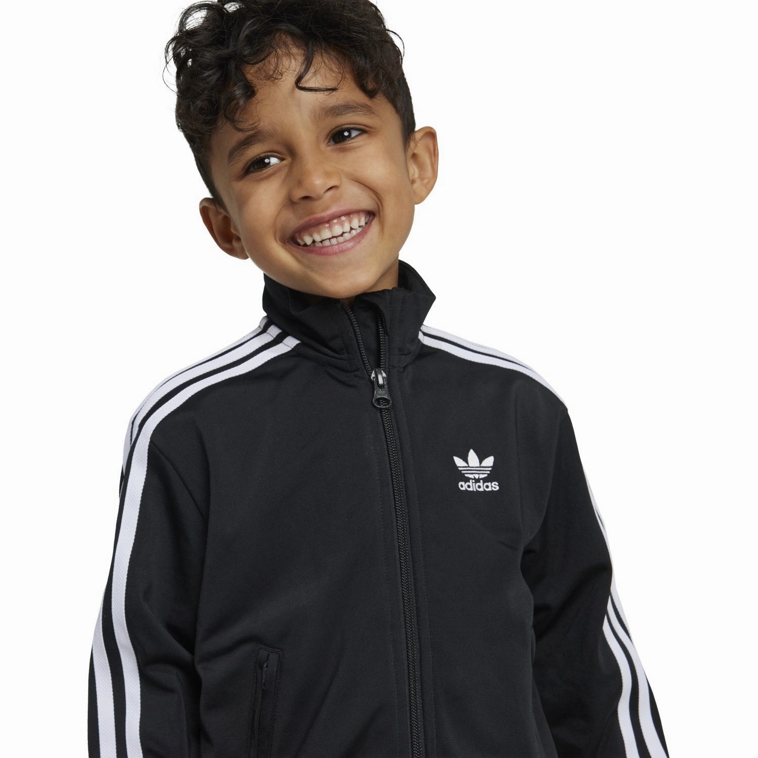 AntiOdor Performance Material adidas Originals Black Firebird Tracksuit