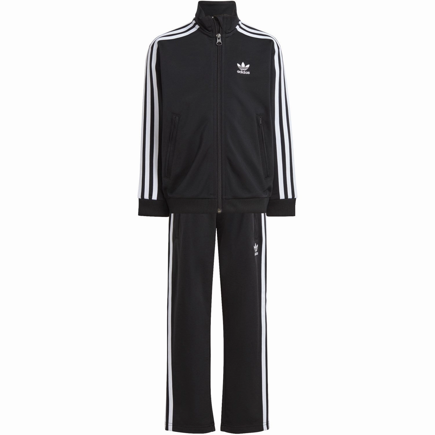 NonRestrictive Movement Panels adidas Originals Black Firebird Tracksuit