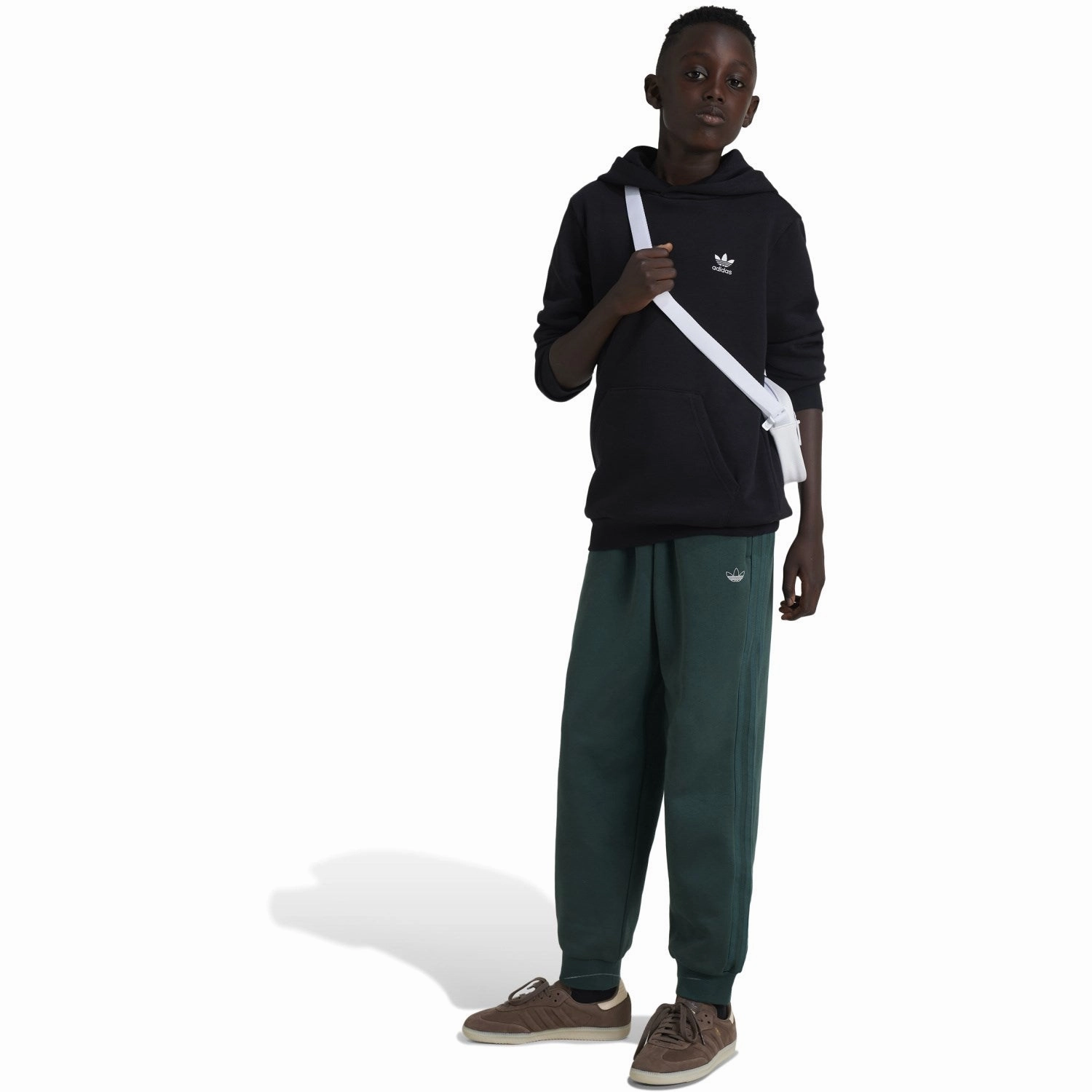 Classic Pullover Design adidas Originals Black Hoodie