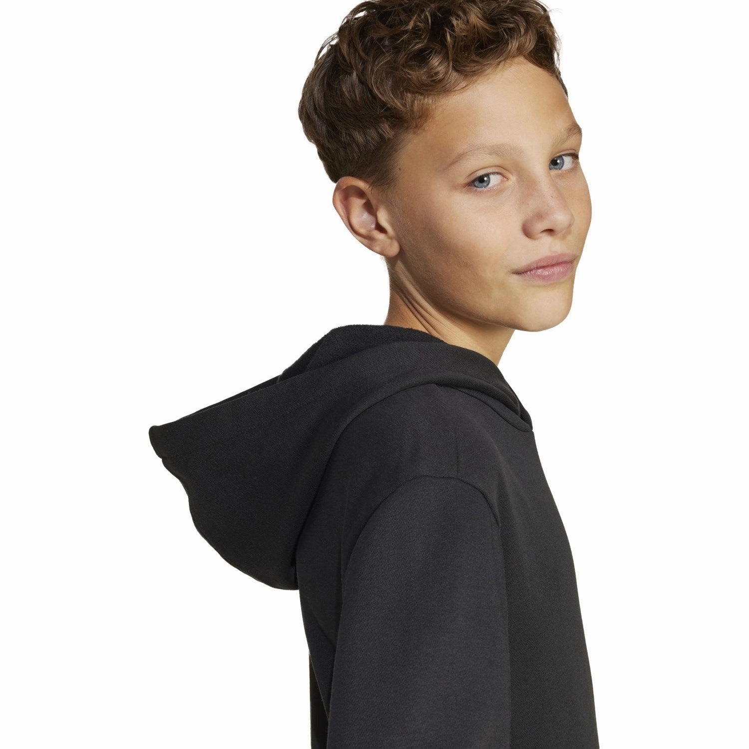 Non Restrictive Cuffs adidas Originals Black/White J Sl Fl Hd 225 Hoodie