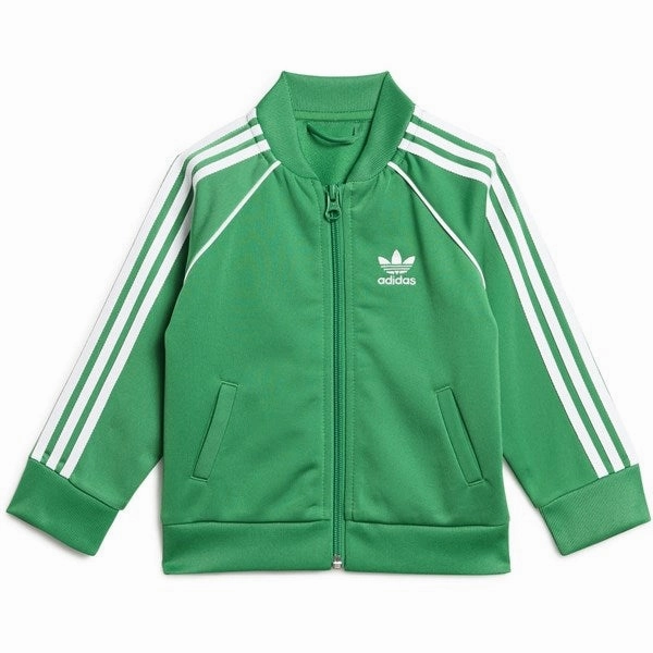 adidas Originals Green SST Tracksuit LowFriction Zipper Guards