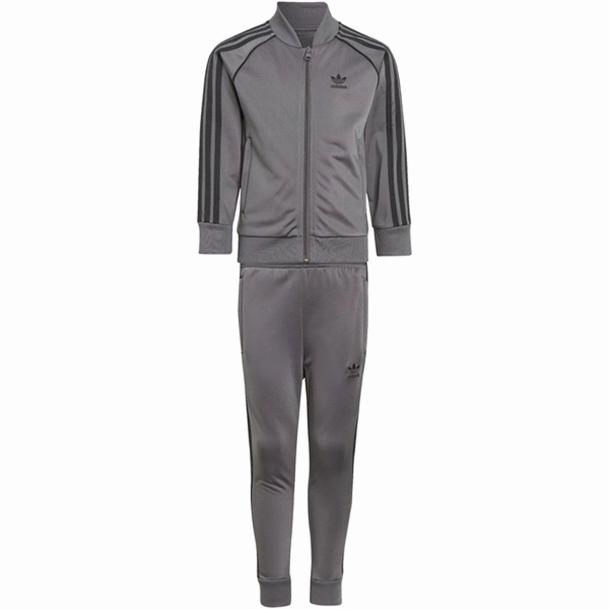 adidas Originals Grey Tracksuit Dynamic Tension Zones Four Way Stretch Fabric