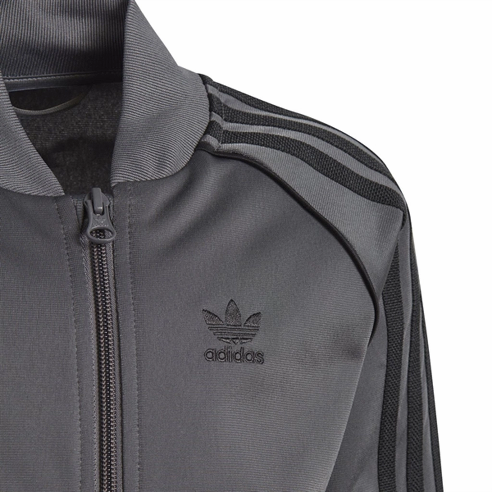 adidas Originals Grey Tracksuit down Youth sports wear
