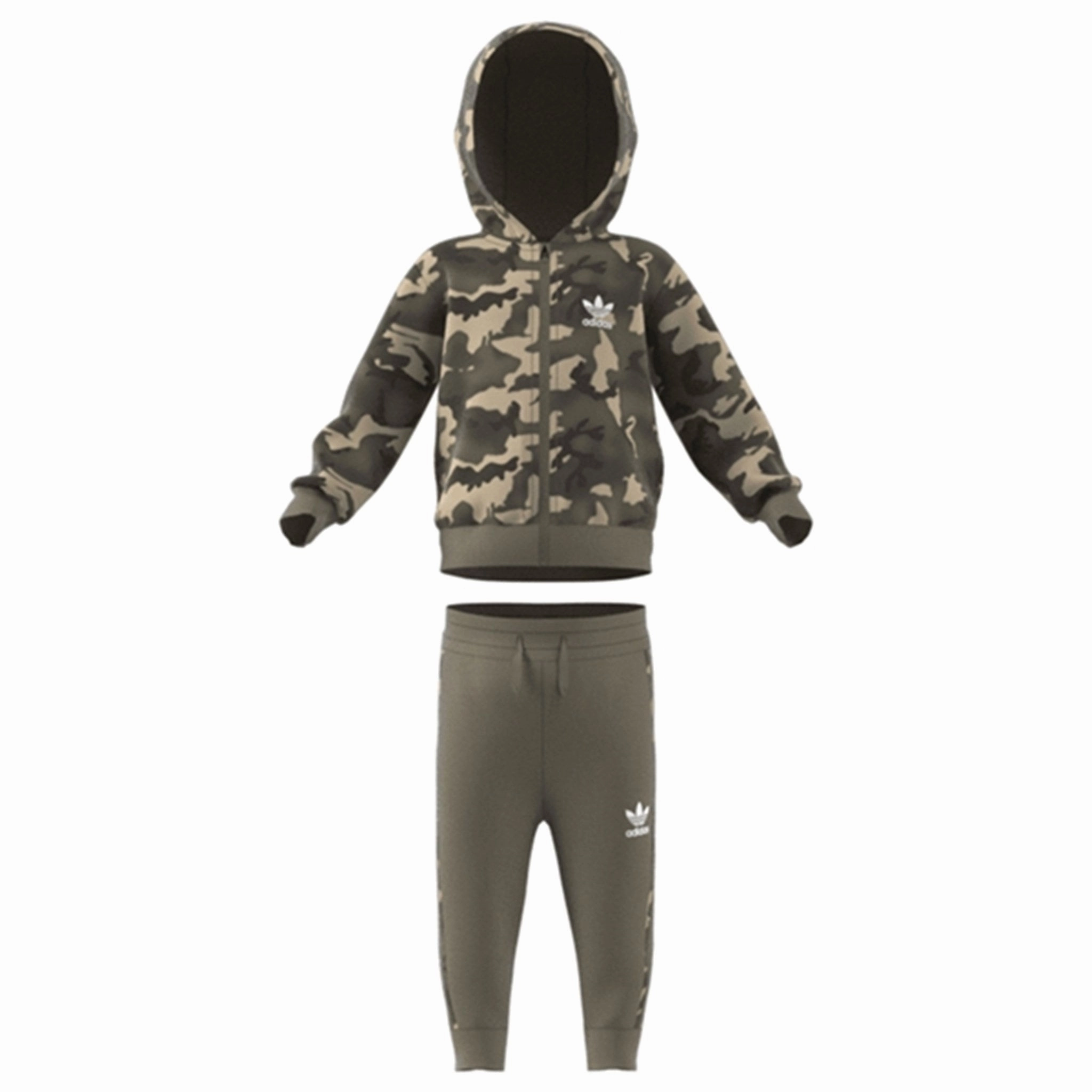 adidas Originals Magic Beige / Multi Color Full Zip Hoodiesuit Functional Design enjoyment