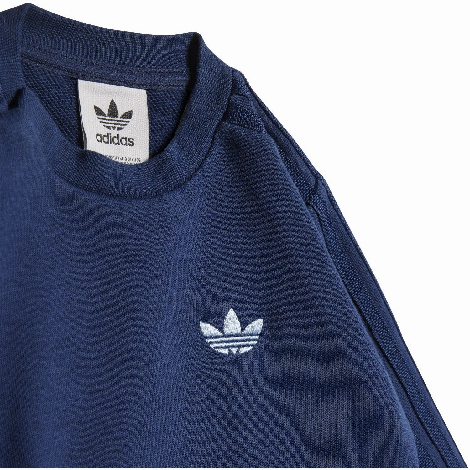 adidas Originals Medium Blue Denim/Night Indigo Denim Crew Set discount venue Fashionable Look