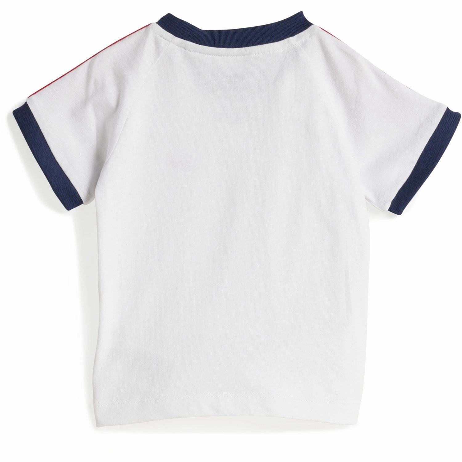 adidas Originals Medium Blue Denim/White Denim Tee Set Feel NonIrritating Flatlock Stitching