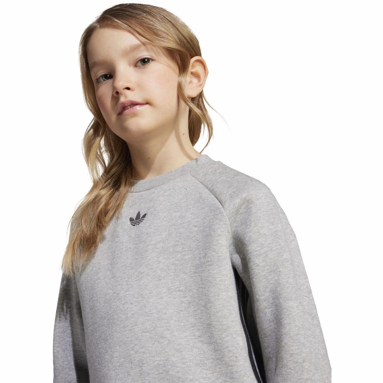 adidas Originals Medium Grey Heather/Black Sweat Set Durable Bonding Seams