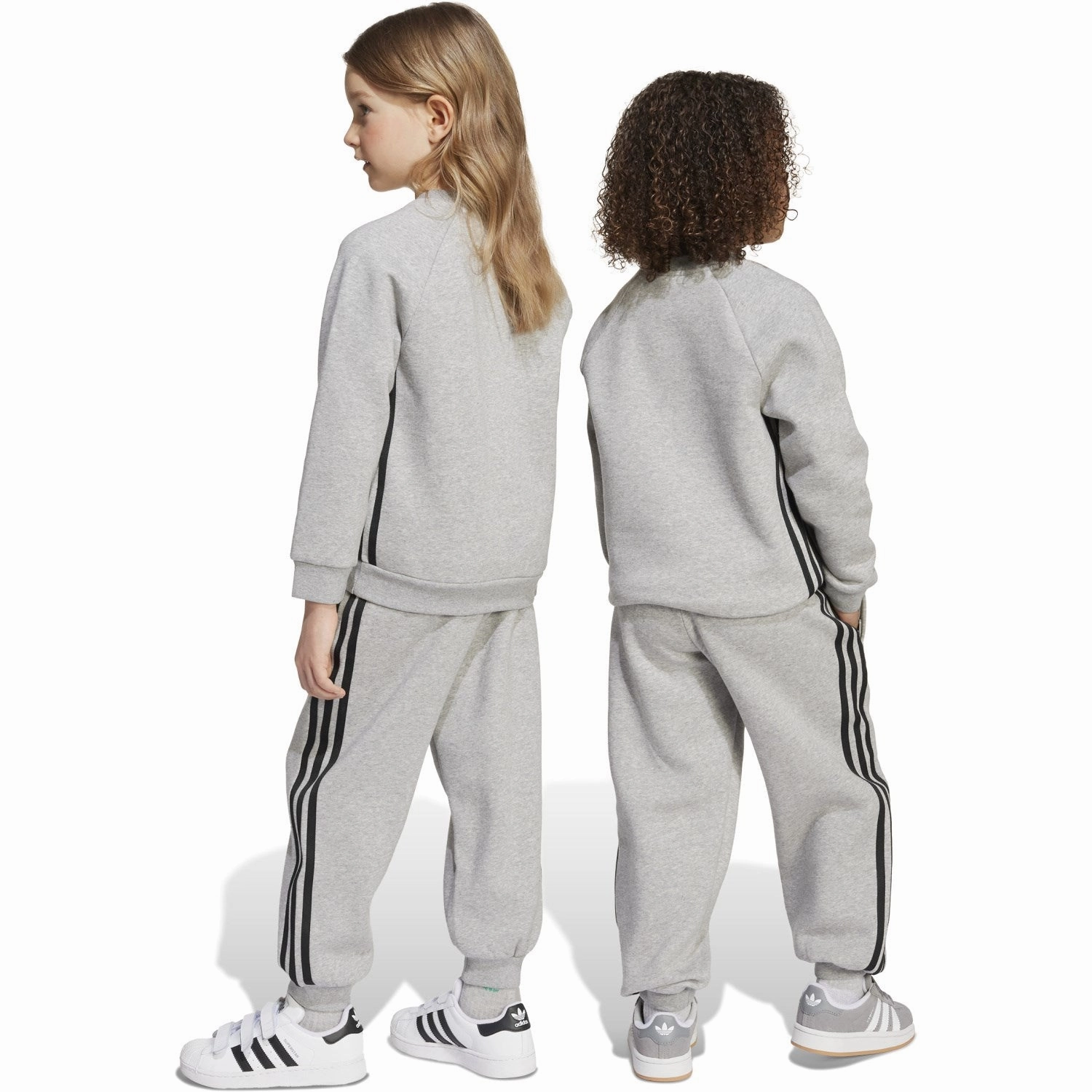 FlexibleCompressionBands adidas Originals Medium Grey Heather/Black Sweat Set