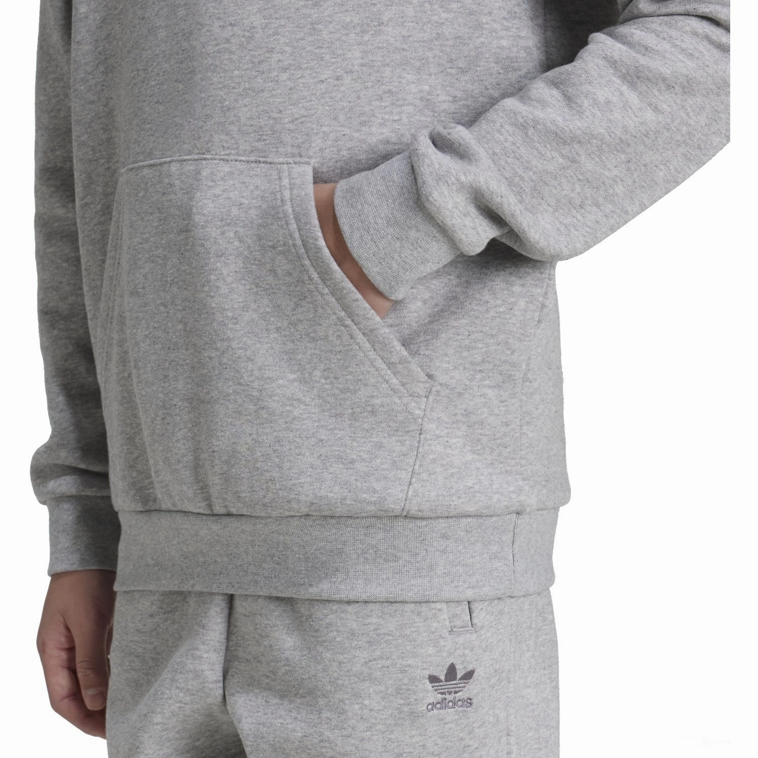Athleisure Wear Modern Street adidas Originals Medium Grey Heather Hoodie