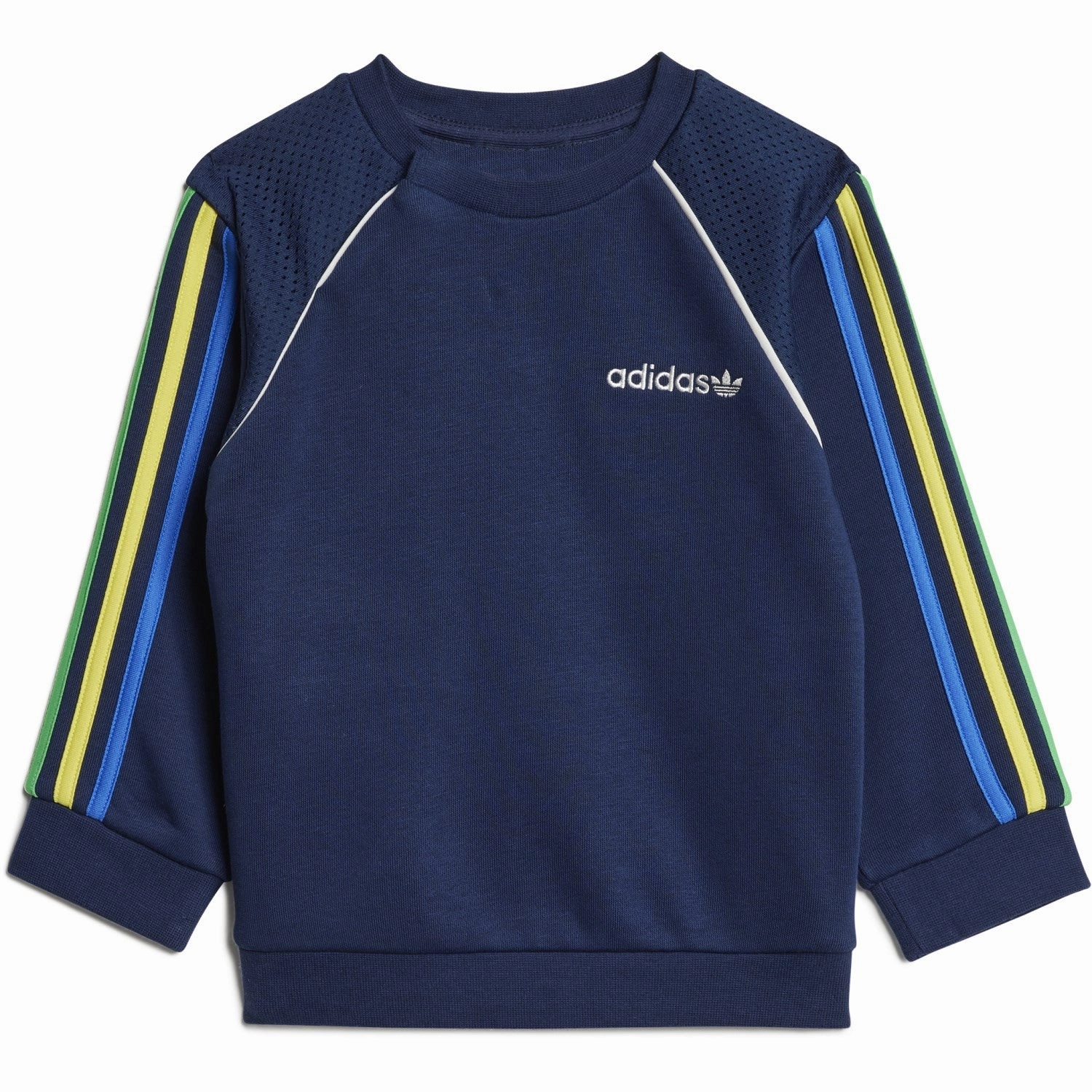 Toddler clothing TearResistantFabrics adidas Originals Night Indigo Crew Set