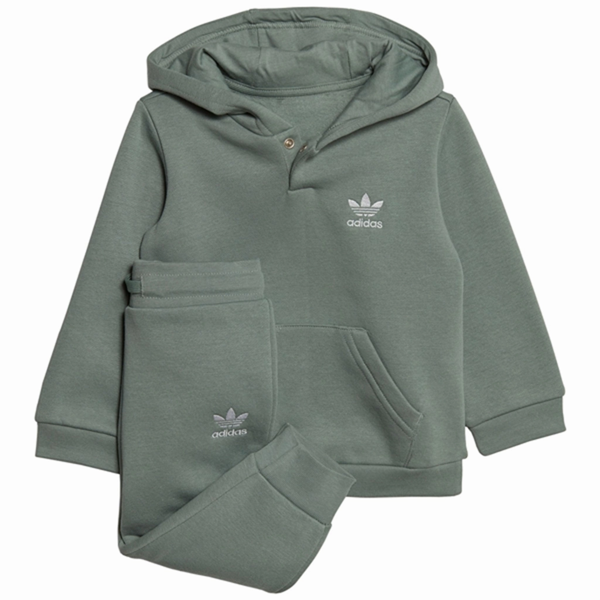 Versatile Outfit Sturdy adidas Originals Sage Green Hoodie Suit