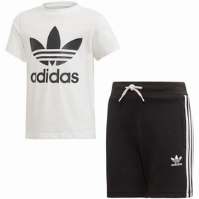 Easy Fit Wear adidas Short Tee Set White/Black